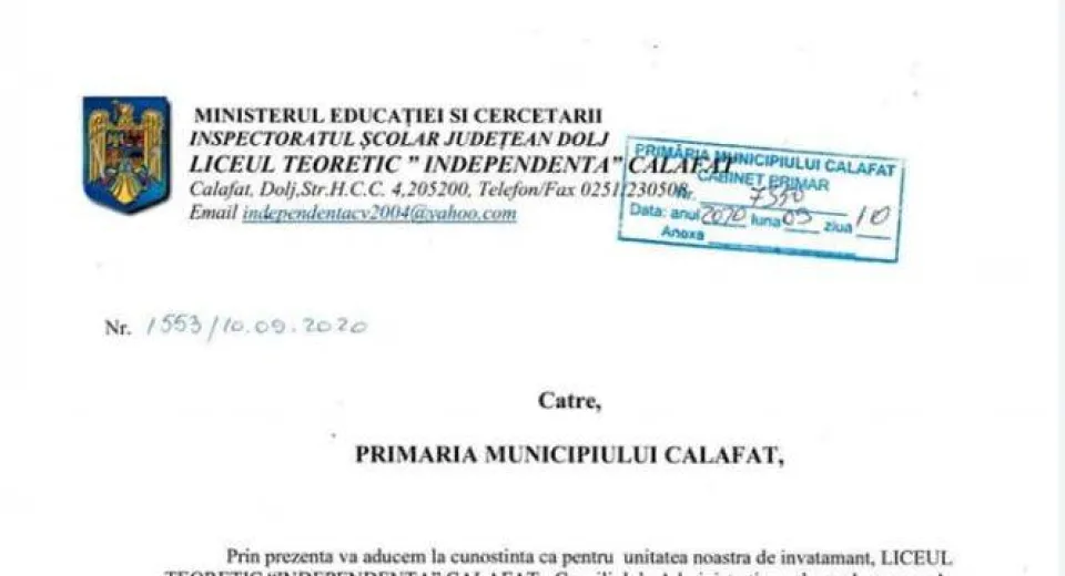 Foto Respectarea măsurilor sanitare și de protecție la Calafat