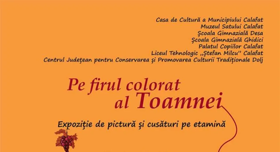 Foto „Pe firul colorat al Toamnei“, în expoziție la Calafat