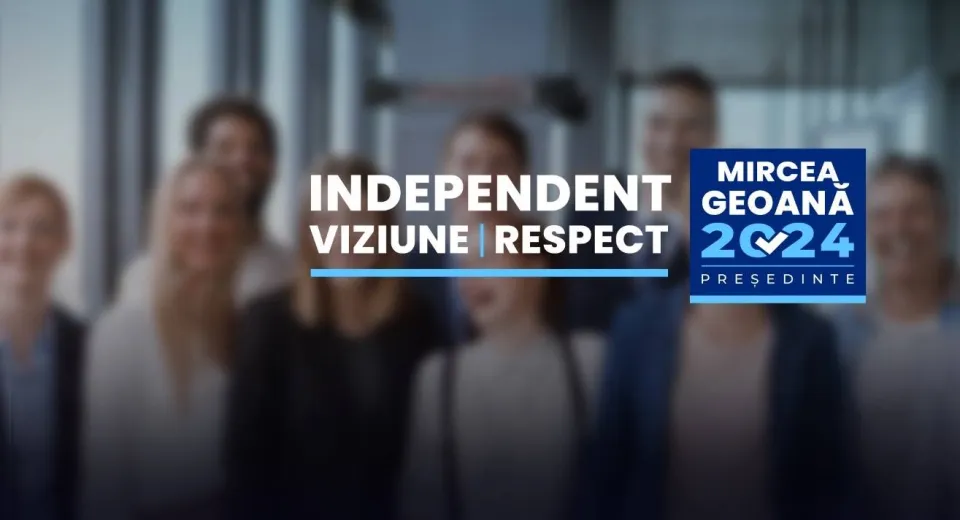 Foto Geoană și-a anunțat candidatura la prezidențiale