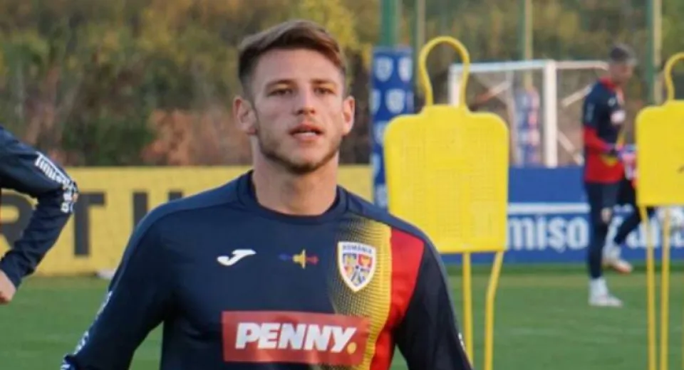 Foto Dragoș Albu a fost căpitan și la naționala U 21. România-Suedia, 1-0!