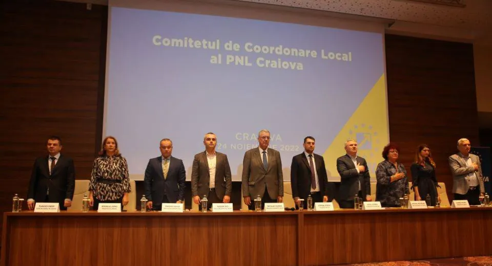 Foto Organizația PNL Craiova și-a ales un nou președinte