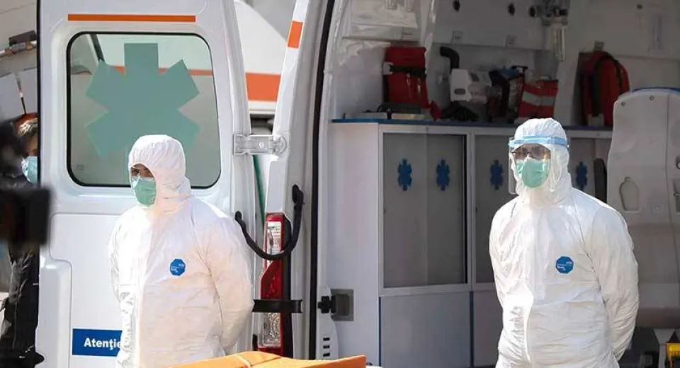 Foto Focar de COVID-19 la un centru de îngrijire din Slatina