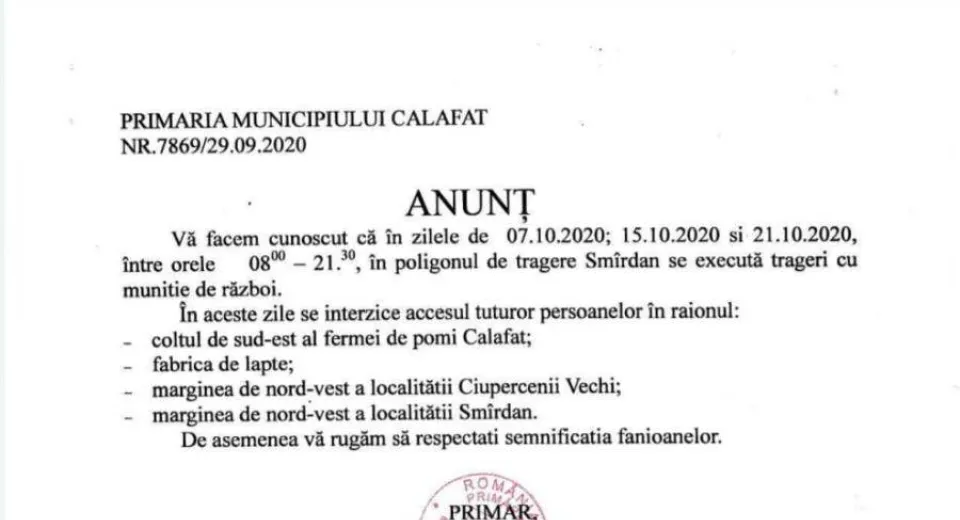 Foto „Pregătiri de război” la Calafat(!?)