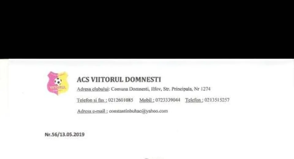 Foto EXCLUSIV. Viitorul Domnești-FC Universitatea Craiova se va disputa cu porțile închise!  
