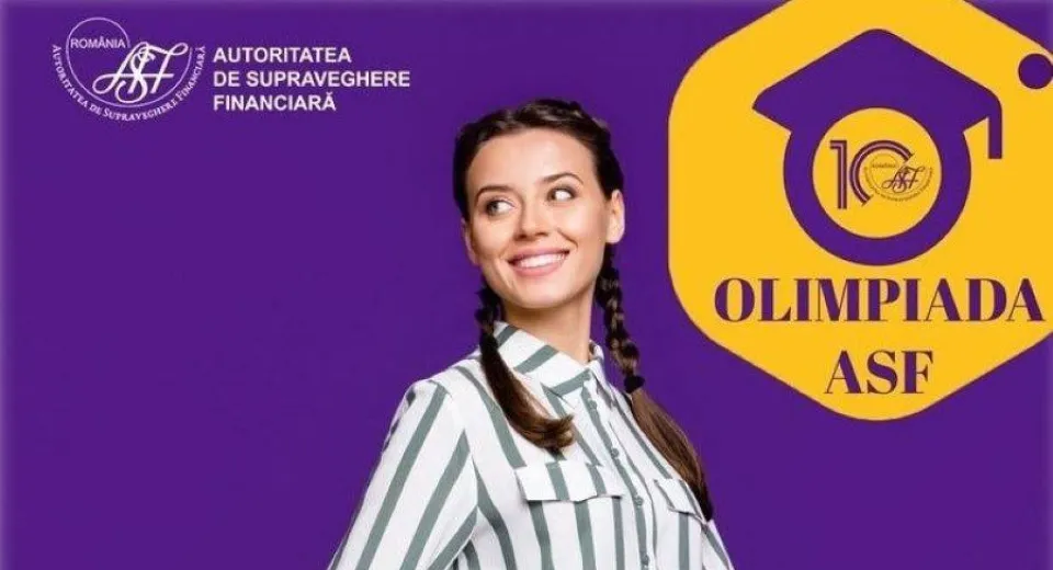 Foto Lansarea înscrierilor la a treia ediție a Olimpiadei ASF: un concurs național de educație financiară 