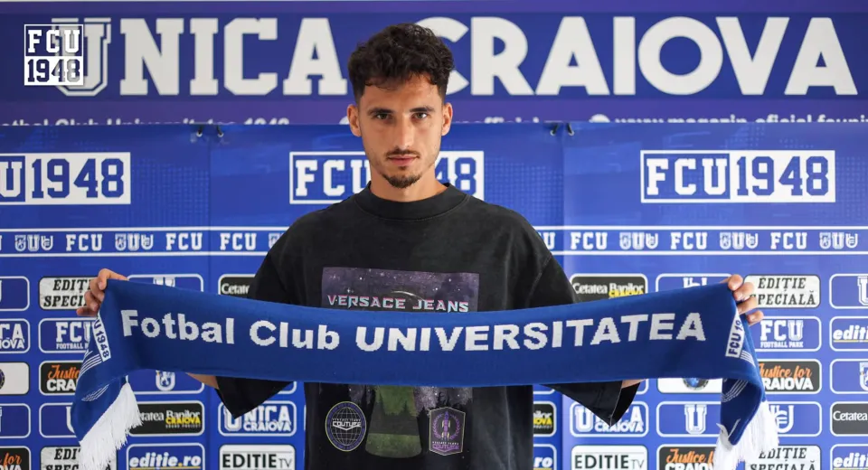 Foto E oficial. FCU a mai perfectat un transfer! Claudiu Bălan a revenit în Bănie