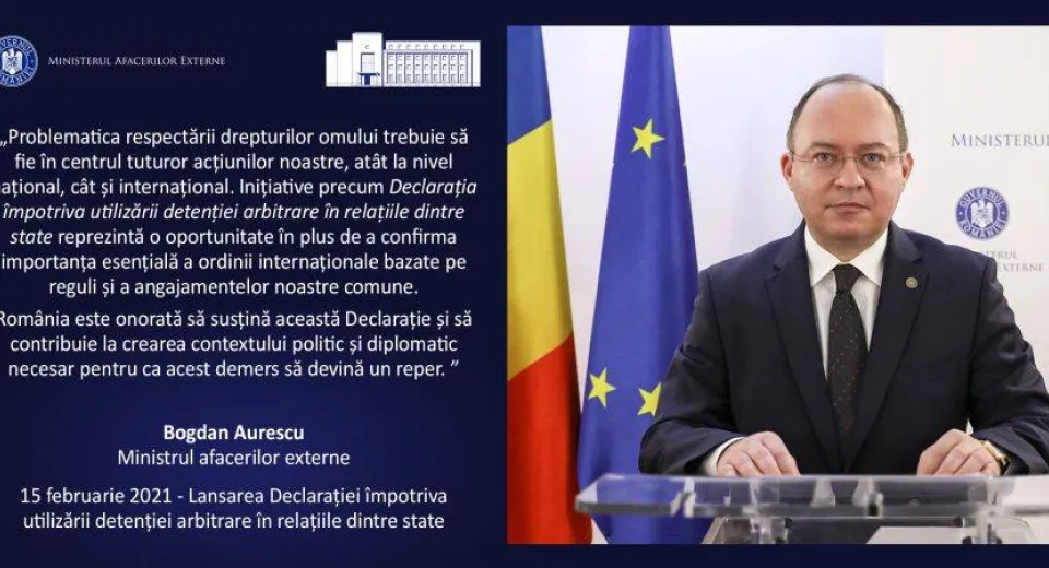 Foto „Problematica respectării drepturilor omului trebuie să fie în centrul tuturor acțiunilor noastre”
