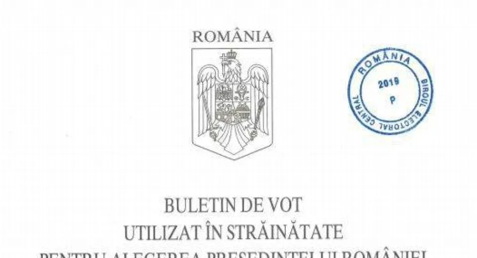 Foto A rupt buletinul de vot, pe motiv că a votat greșit.