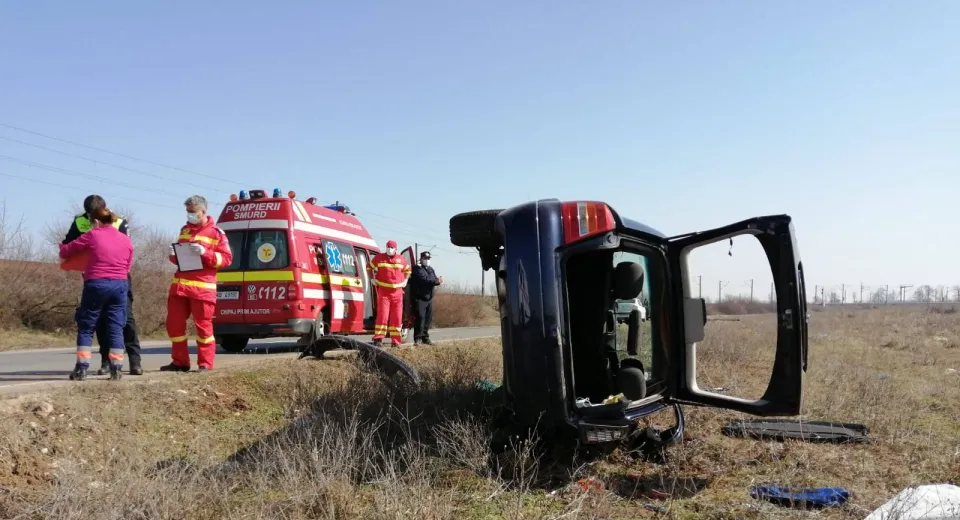 Foto Foto. Accident mortal în Caracal 