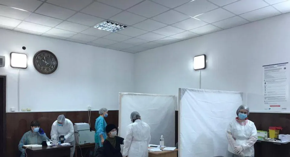 Foto Calafat: Ieri a debutat etapa a II-a de vaccinare