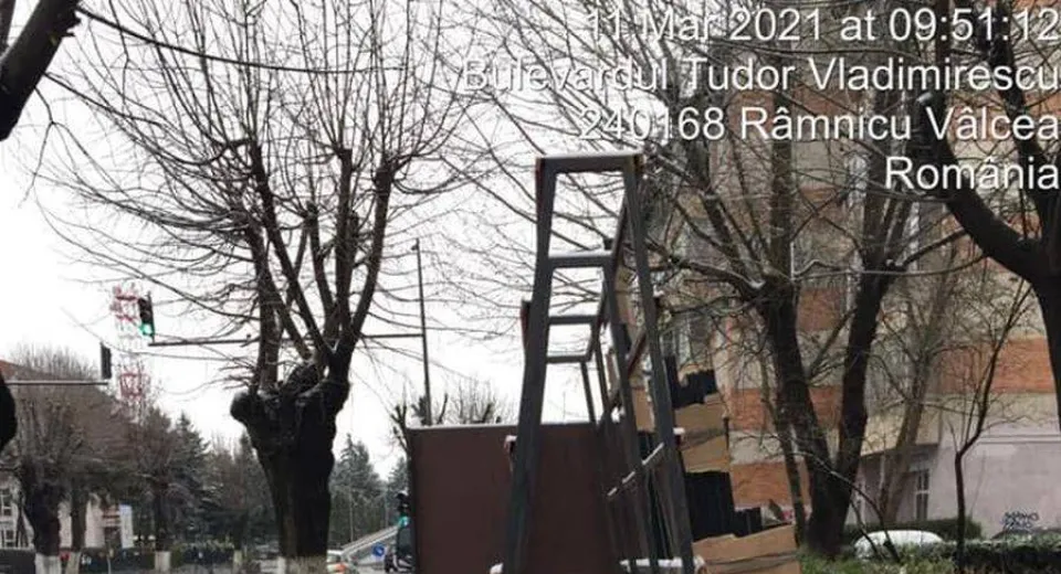 Foto Râmnicu Vâlcea: Amenzi pentru parcare neregulamentară