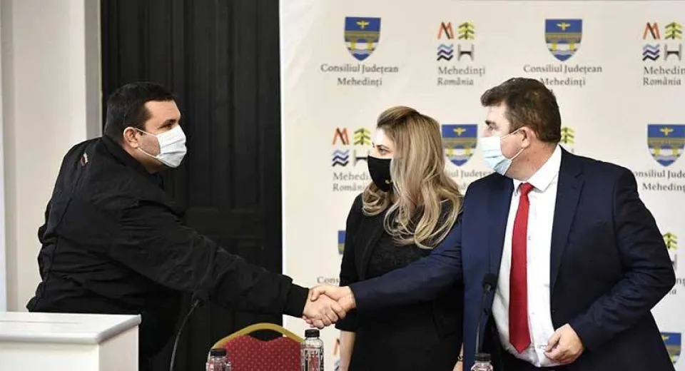 Foto Consiliul Județean Mehedinți și-a ales vicepreședinții