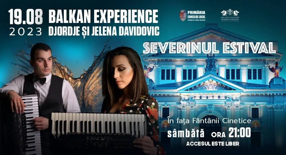 Foto Seară de vis la fântâna cinetică din municipiul Drobeta Turnu Severin
