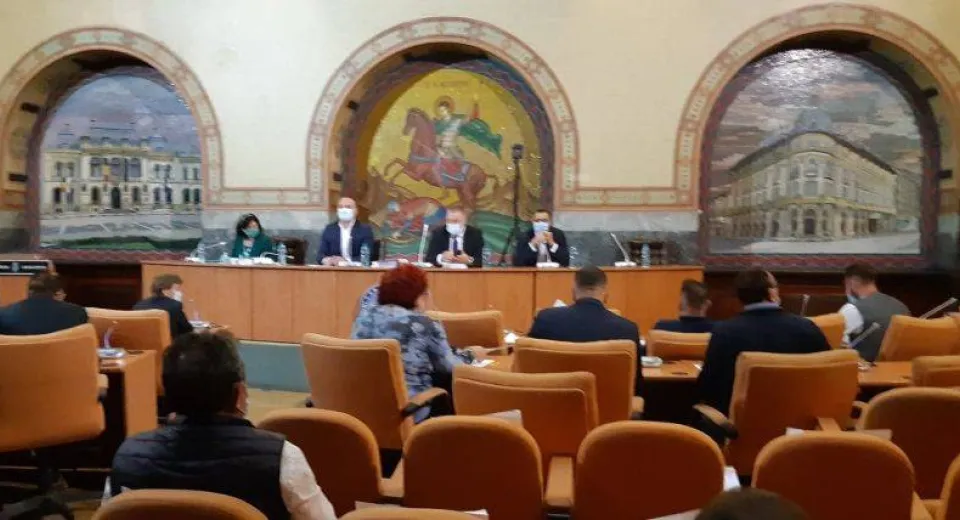 Foto Circ administrativo-electoralo-politic cu ședința de învestire a Olguței Vasilescu