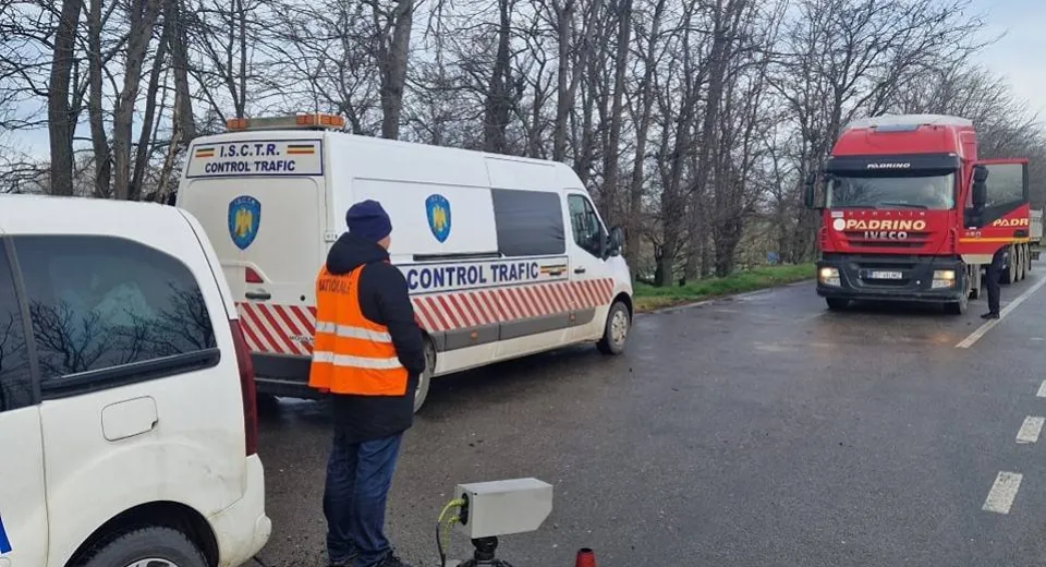 Foto Controale mixte pe DN 54. DRDP Craiova și ISCTR Olt fac verificări  