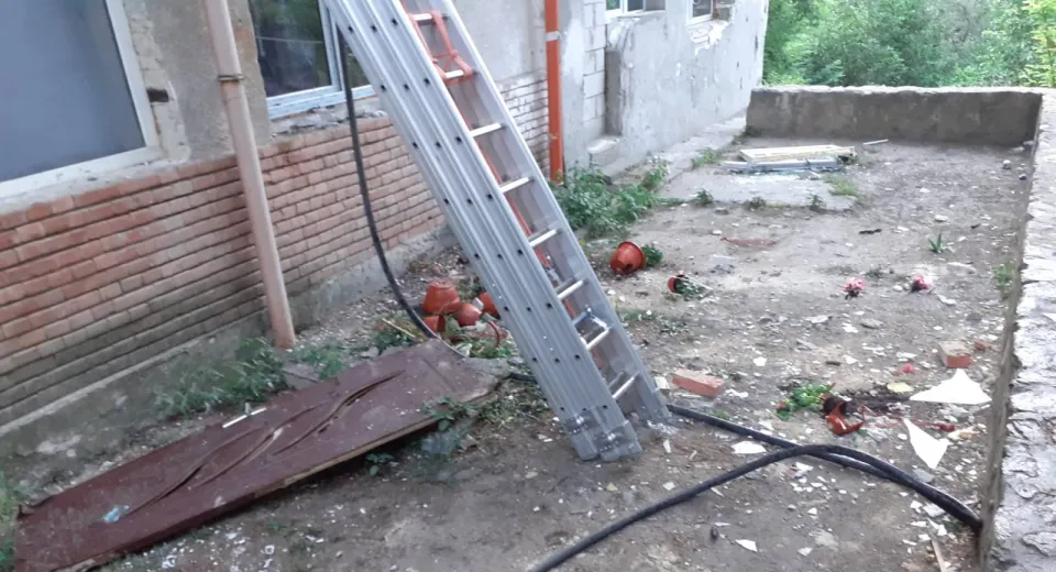 Foto Explozie urmată de incendiu, din gelozie, în Mehedinți