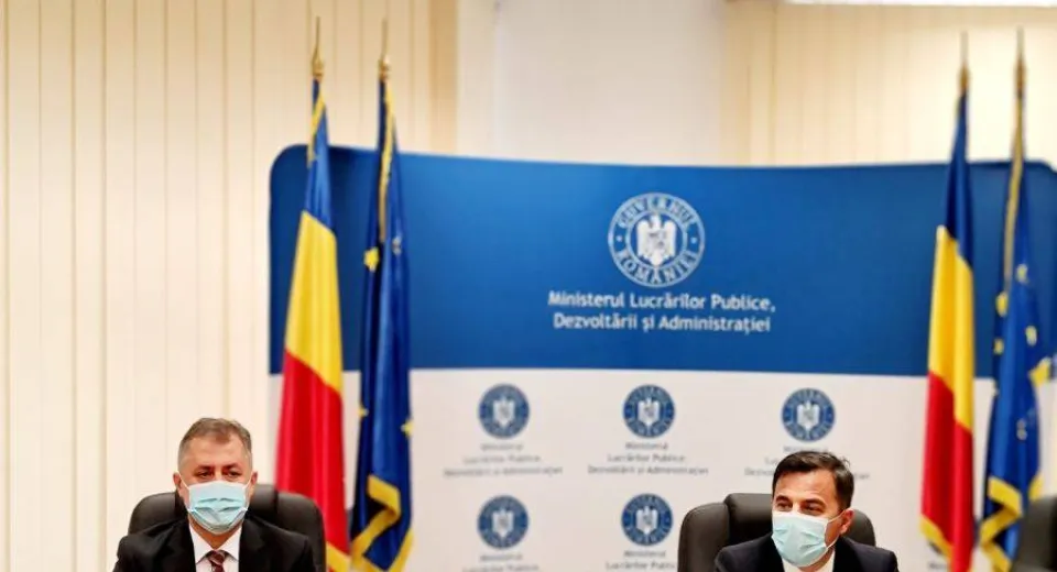 Foto Întâlnire la Ministerul Lucrărilor Publice cu primarii din Dolj