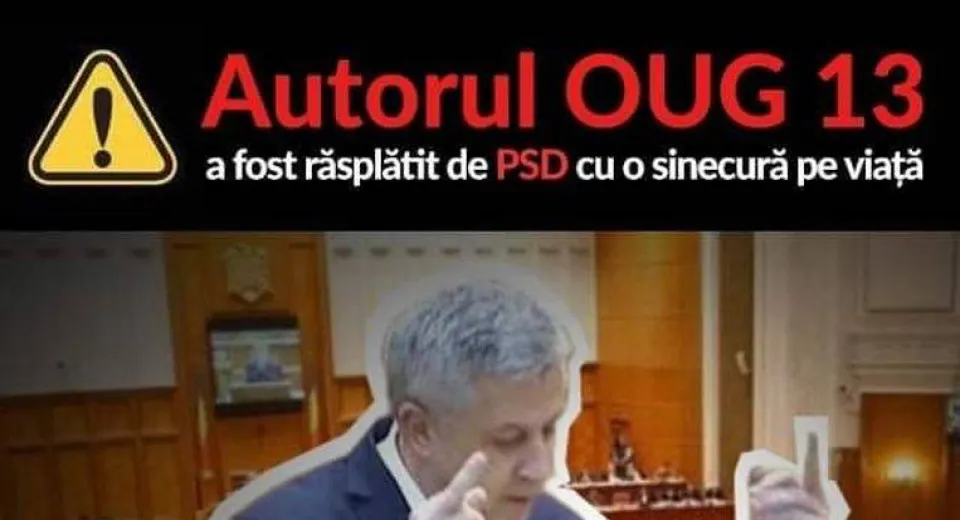 Foto Florin Iordache – numit preşedinte al Consiliului Legislativ