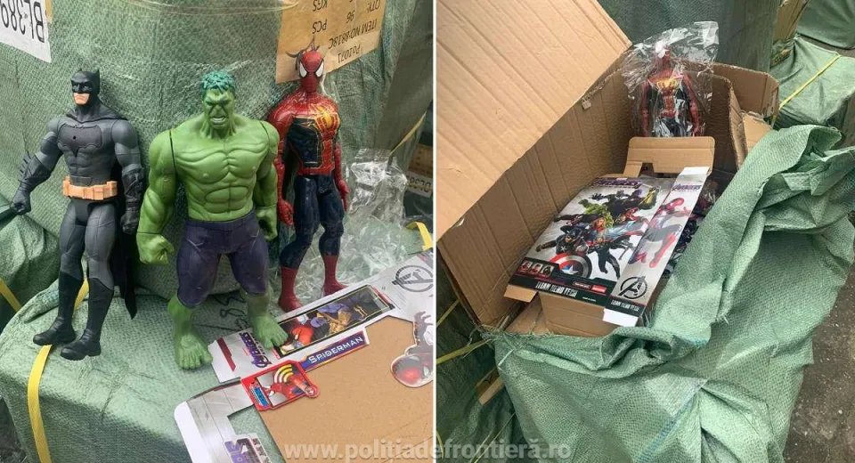 Foto Jucării contrafăcute, confiscate la Frontiera Bechet 