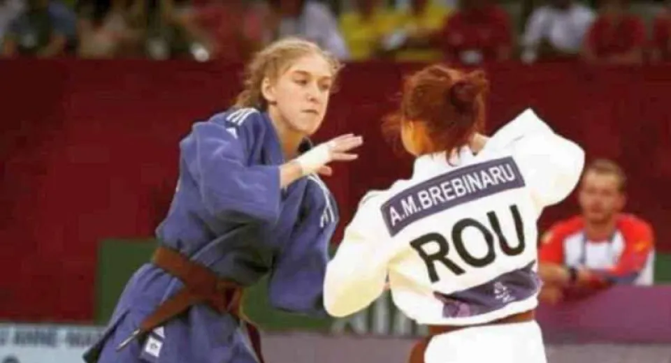 Foto Judoka din Strehaia Anne-Marie Brebinaru, locul V la Festivalul Olimpic al Tineretului European 