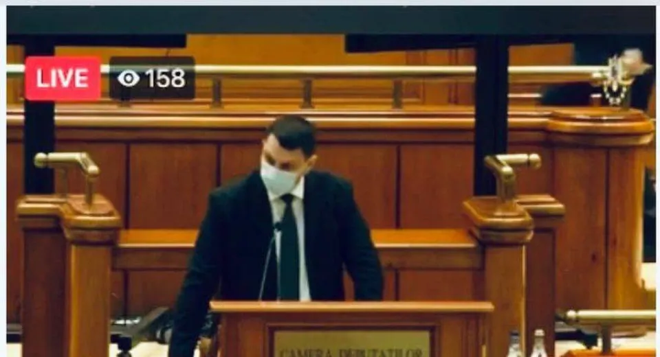 Foto Ştefan Stoica: „Am depus jurământul de deputat cu încrederea că dezvoltarea județului va continua!”