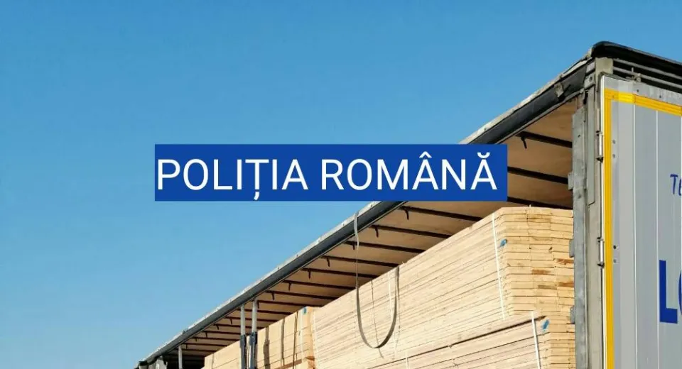 Foto Transport ilegal de material lemnos, depistat în Osica de Sus