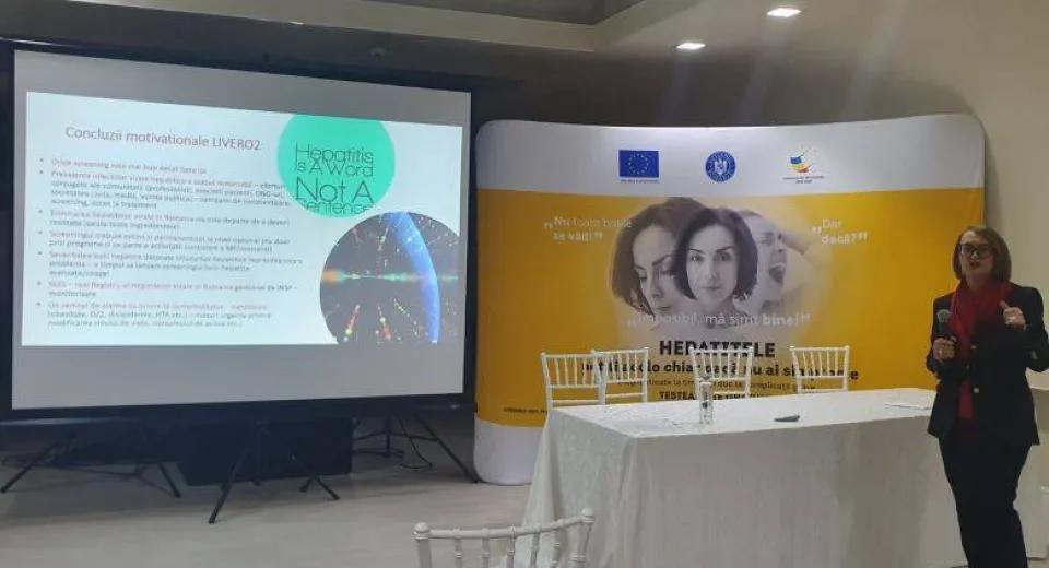 Foto Campanie de testare pentru hepatitele virale, derulată în județul Gorj
