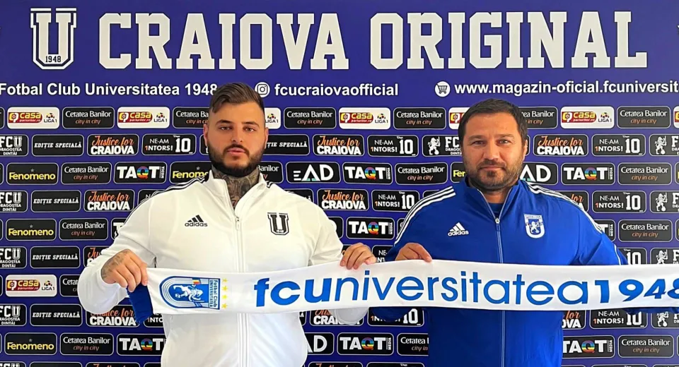 Foto E oficial! Marius Croitoru a semnat un contract pentru doi ani cu Știința!