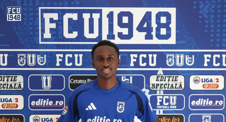 Foto Încă un transfer pentru FCU 1948. Modou Diagne, 1.88 m, a semnat cu Știința