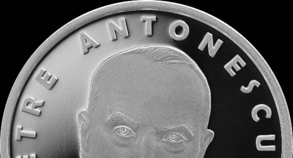 Foto BNR lansează o monedă din argint cu tema 150 de ani de la naşterea lui Petre Antonescu