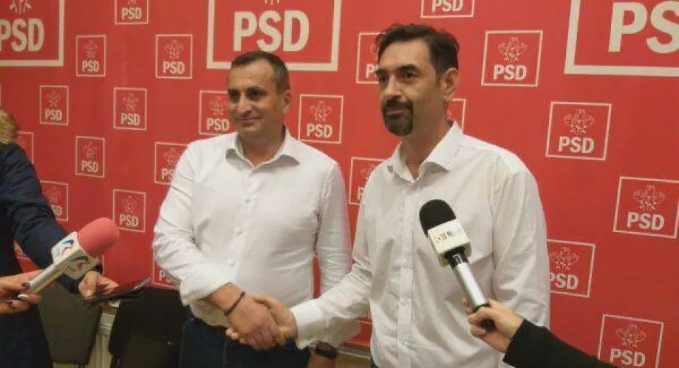 Foto Emil Moț, un nou mandat de primar al Slatinei. Marius Oprescu rămâne și el la șefia CJ Olt