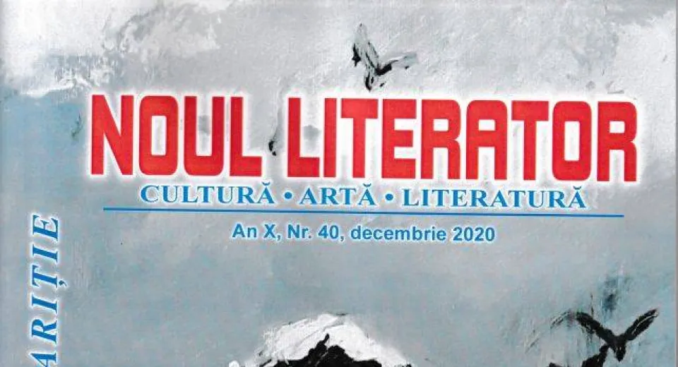 Foto Revista „NOUL LITERATOR” Nr. 40/ decembrie 2020