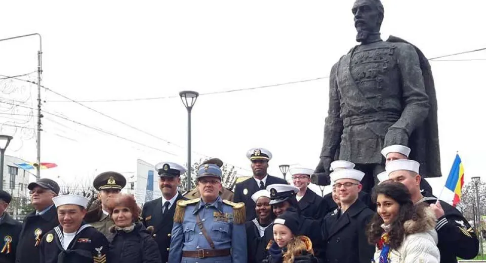 Foto Soldații americani de la Deveselu, la parada de 1 Decembrie