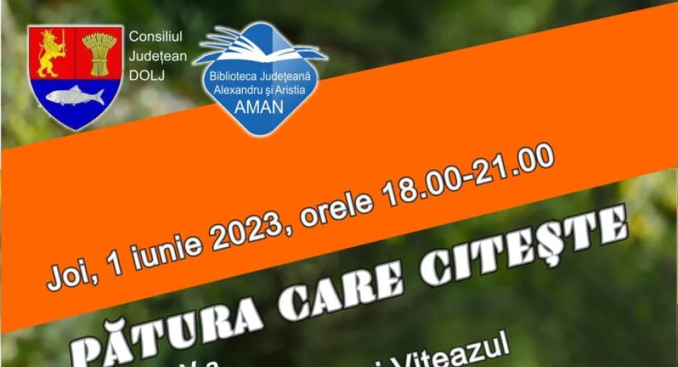Foto „Pătura care citește” revine la Craiova 
