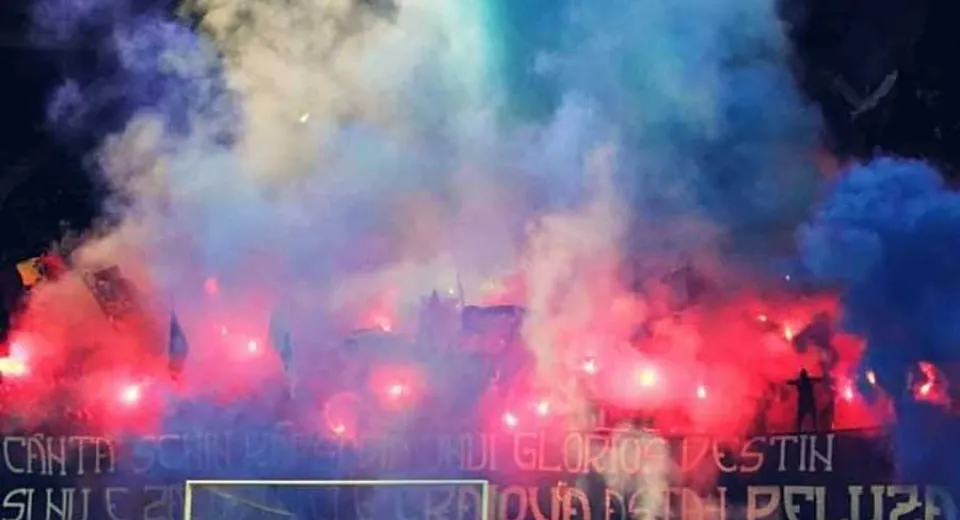 Foto Marcel Pușcaș: „Ultrașii majoritari sunt la FC U Craiova. Dincolo sunt sămânțari!