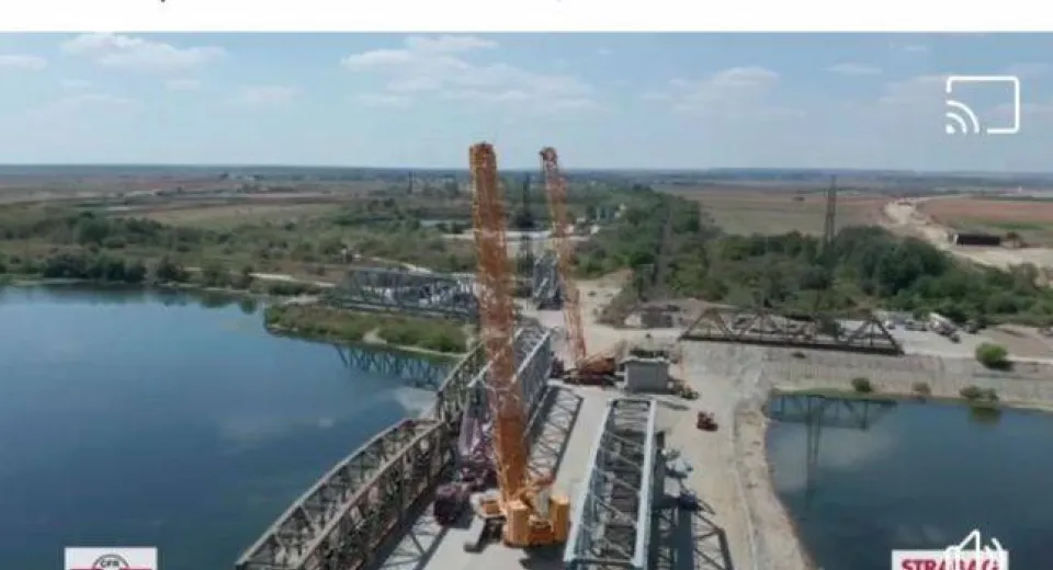 Foto  A fost reluată circulația feroviară pe ruta directă Slatina - Piatra Olt