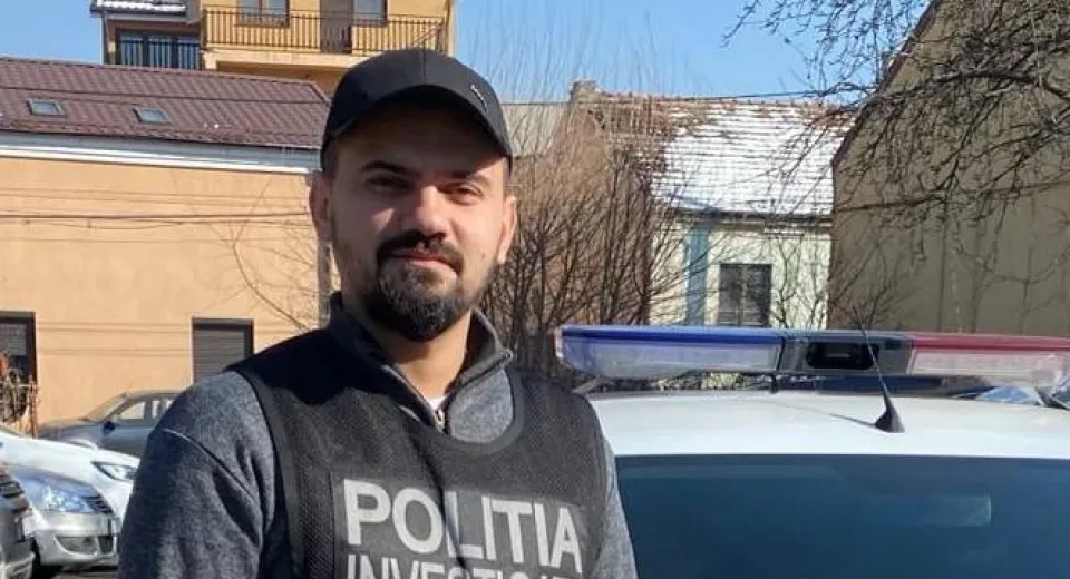 Foto CRAIOVA: Bărbat prins furând bunuri dintr-un garaj de către un polițist aflat în timpul liber  