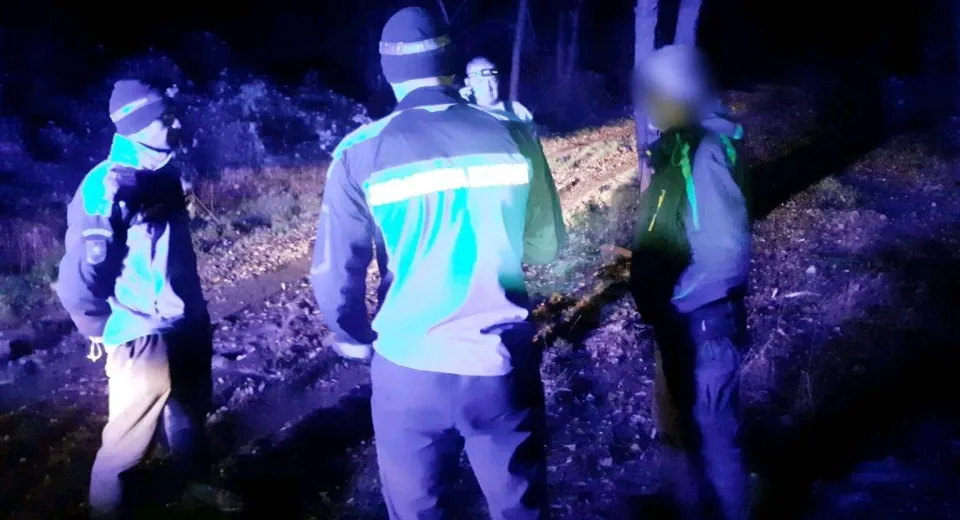 Foto Bărbat rătăcit în Munții Coziei, salvat de jandarmi 