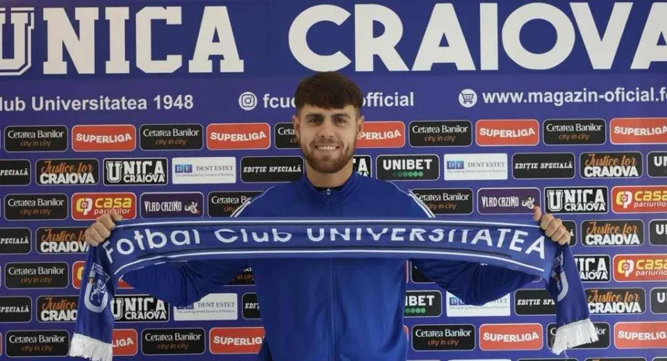 Foto Fotbal Club Universitatea și-a întărit defensiva. Internaționalul lituanian Rokas Lekiatas a semnat cu Știința
