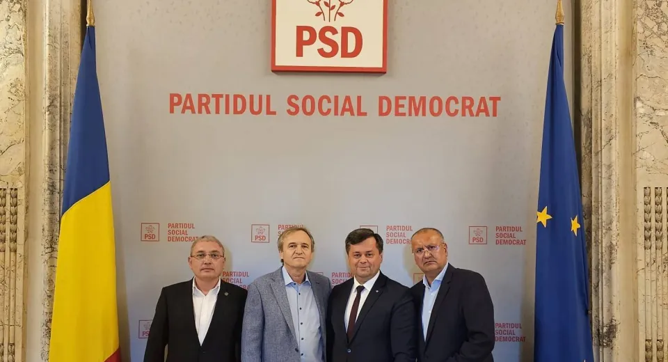 Foto GORJ: Primarul Marcel Romanescu anunţă că se alătură PSD