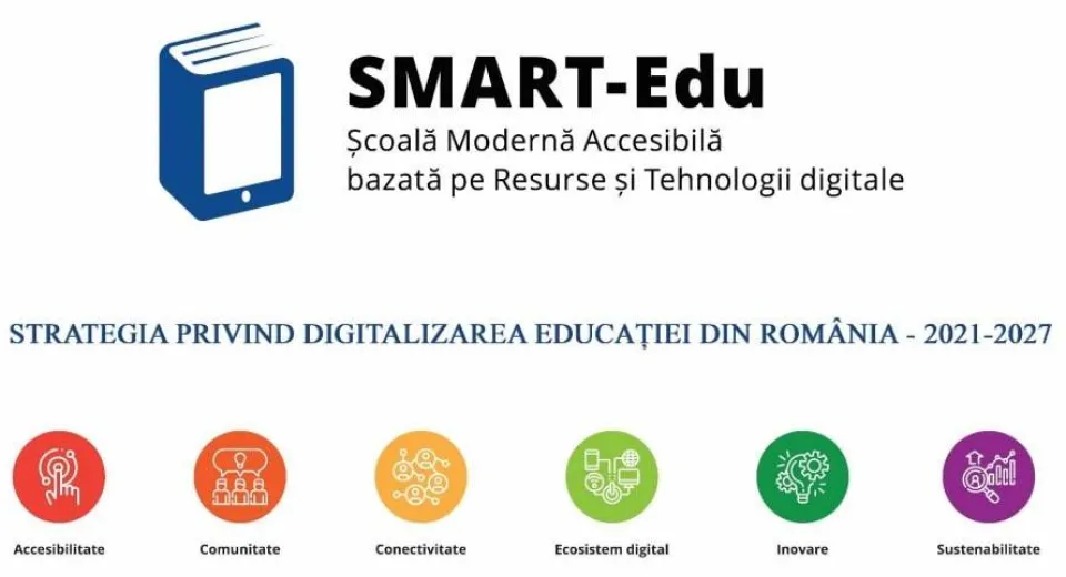 Foto SMART-Edu, inițiativă  de digitalizare a învățământului român 