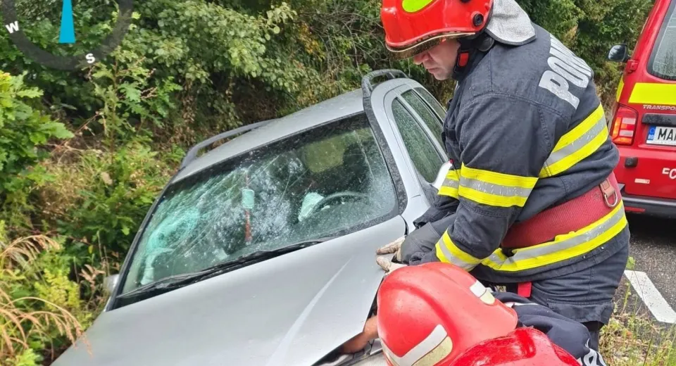 Foto Mehedinți: Accident cu două victime la Strehaia 