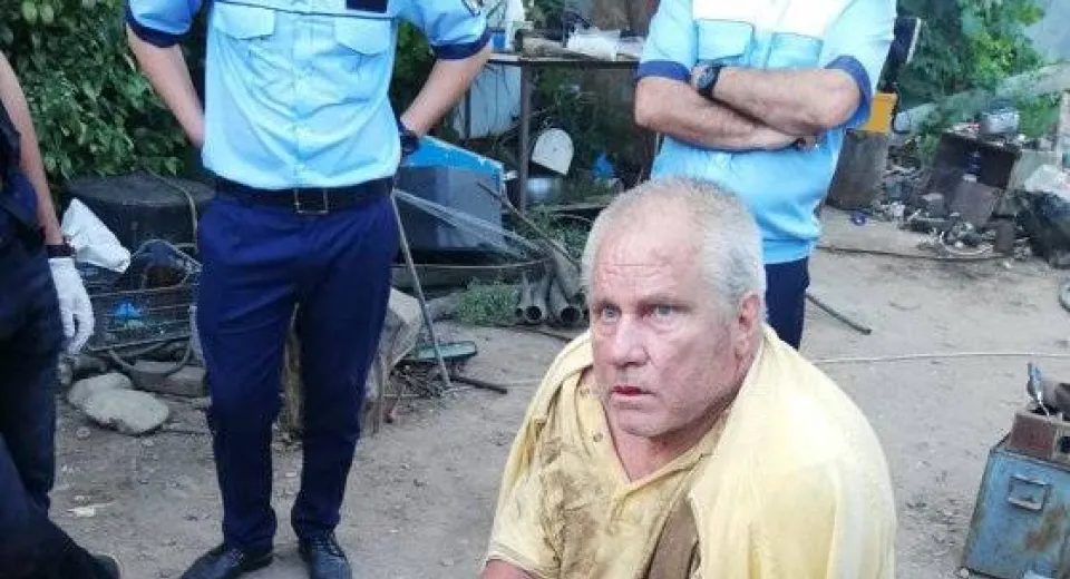 Foto Gheorghe Dincă, înapoi în casa groazei, pentru reconstituire