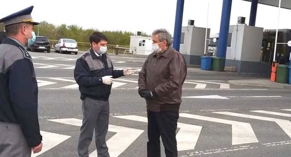 Foto Ministrul Marcel Vela, control la Punctul de Frontieră Calafat 
