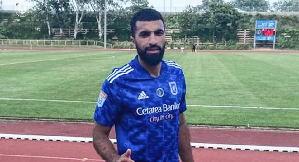 Foto FCU a câștigat partida cu Admira Wacker, scor 1-0, cu noul jucător Yassine Bahassa pe teren
